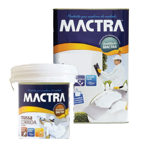 Massa Corrida  5,5 KG Mactra 107151324