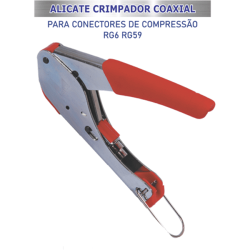 Alicate Crimpador Coaxial Lotus Rg6/59 Plus 50/10 8605