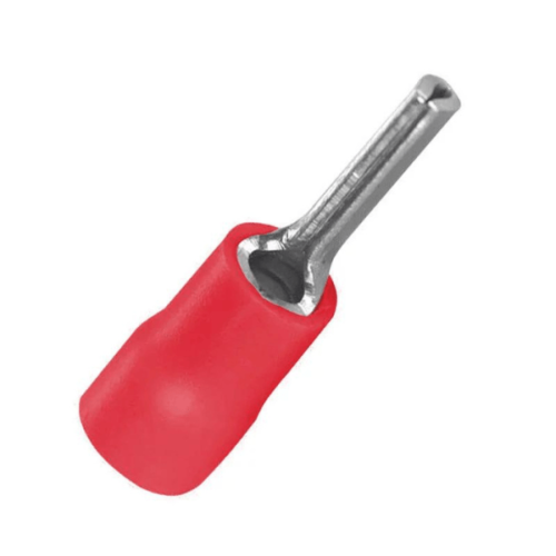 Terminal Pino Pré-isolado Vermelho 0,5x1,5mm C10 20 Peças Sfor