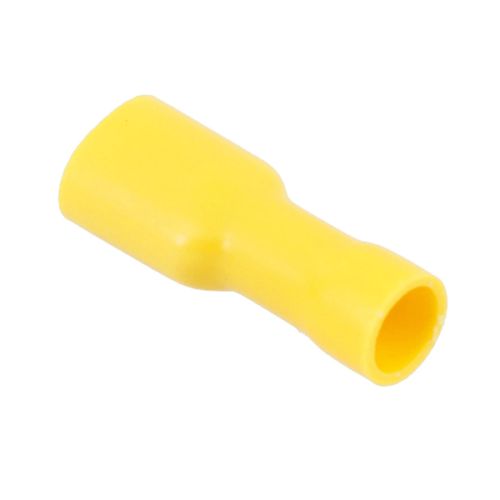 Terminal Fêmea Total-isolado Nylon Amarelo 4,0x6,0mm 20 Peças Sfor