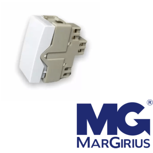 Módulo Interruptor Paralelo Branco 10A-250V Sleek Margirius