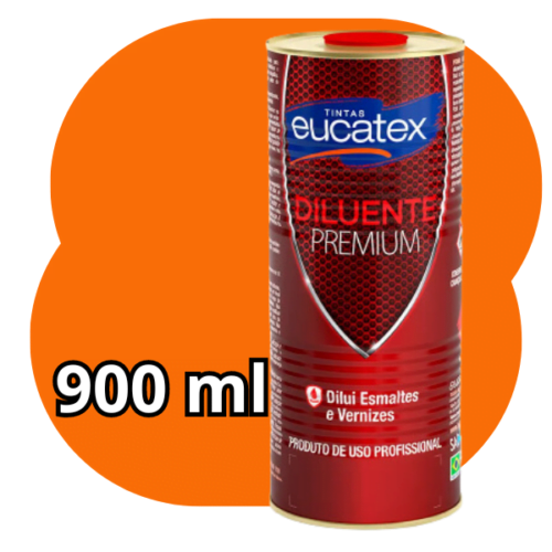 Aguarrás Eucatex Diluente Premium 900 ml Incolor