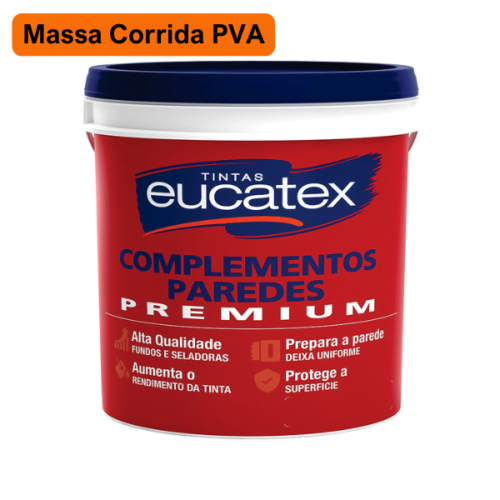 Massa Corrida Pva - 1/4 Eucatex 1,450kg