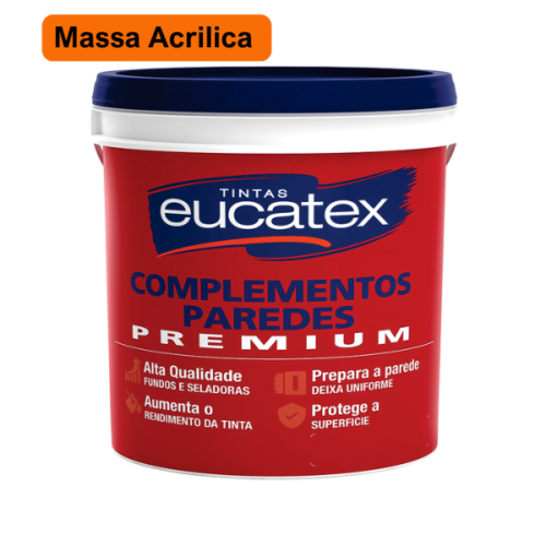 Massa Acrílica - 1/4 Eucatex 1,45kg