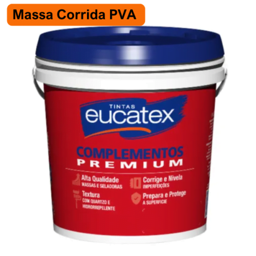 Massa Corrida Pva - 25kg Eucatex