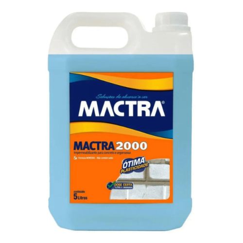 Impermeabilizante Para Argamassa E Concreto Mactra 2000 5l