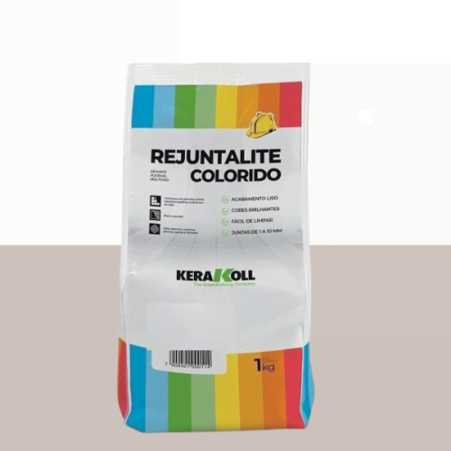 Rejunte Rejuntalite Colorido Cinza Claro 1kg Kerakoll