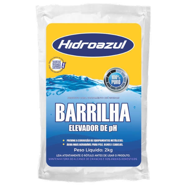 Barrilha 2kg - Hidroazul