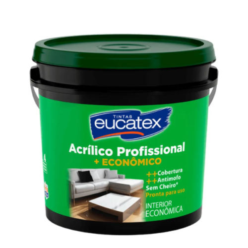 Acrílico Profissional Branco Pronto Para Uso - Eucatex