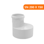 Redução Excêntrica Para Esgoto  SN 200 X 150 - Fortlev - Imagem 2