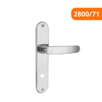 Fechadura Banheiro Premium Inox 2800/71 - Aliança - Imagem 2