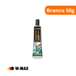 Silicone Acético Uso Geral Branco 50g - W-max - Imagem 2