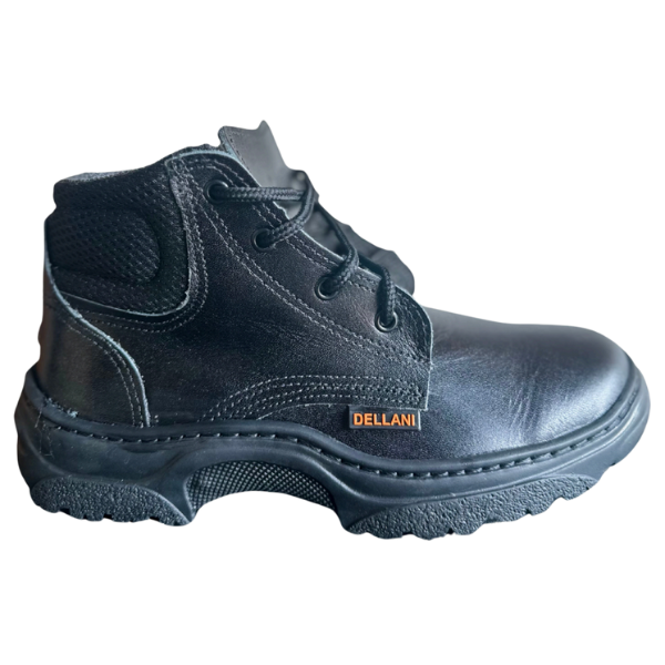 Bota de Segurança Couro Vaqueta Preto Nº43 - Dellani